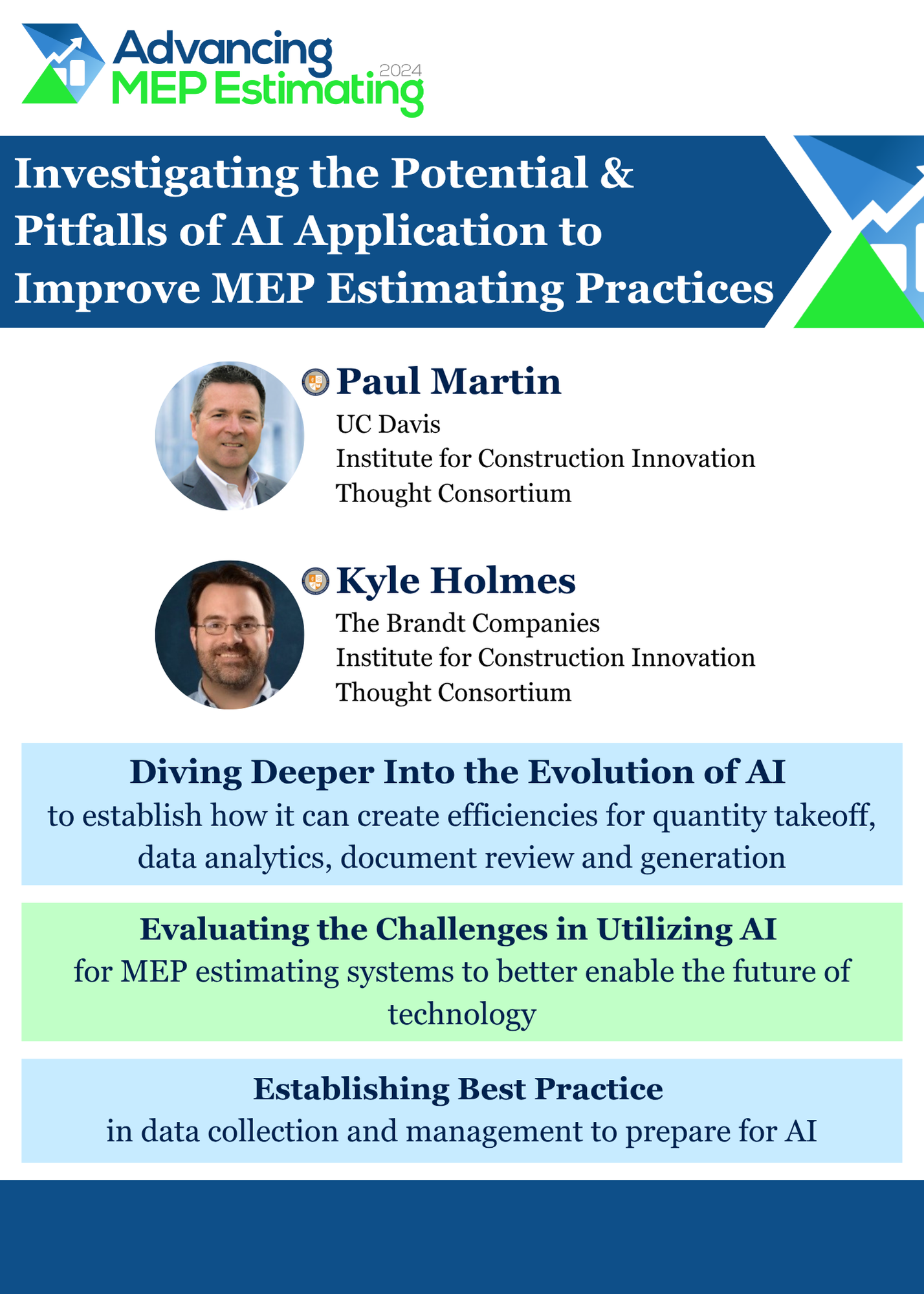Advancing MEP Estimating 2024